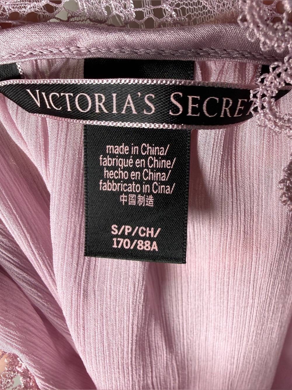 Victoria’s Secret Lace Babydoll Slip Dress Coquette Y2K Romantic Lingerie Pink S - Picture 4 of 6